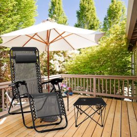 Portable Folding Camp Table 18.5"Ã—18.5" â€“ Ultralight 2 lb, 44 lb Load, 600D Oxford Top, Built-in 2 Cup Holders, Pop-Up Setup