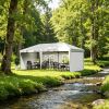 Pop Up Canopy party Tent with 4 Sidewalls