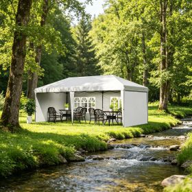 Pop Up Canopy party Tent with 4 Sidewalls