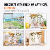 2PCS 31.5inch High Wedding Flower Stand, With Acrylic Laminate,Acrylic Vase Column Geometric Centerpiece Stands