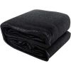 8 ft. x 12 ft. Black 90% Shade Cloth Fabric Sunscreen UV Resistant Mesh Net with Cut Edge